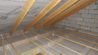 Пароизоляция потолочного перекрытия и крыши